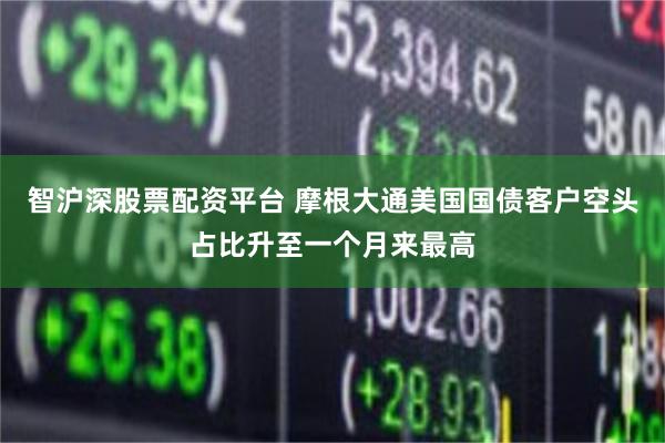 智沪深股票配资平台 摩根大通美国国债客户空头占比升至一个月来最高
