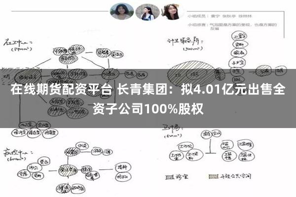 在线期货配资平台 长青集团：拟4.01亿元出售全资子公司100%股权