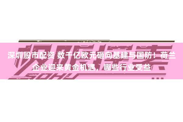 深圳股市配资 数千亿欧元砸向基建与国防！荷兰企业迎来黄金机遇，哪些行业受益