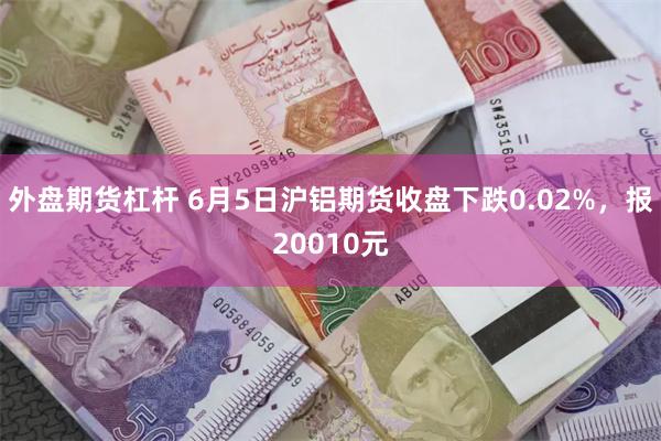 外盘期货杠杆 6月5日沪铝期货收盘下跌0.02%，报2001